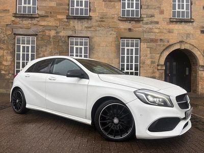 Used Mercedes A200 AMG Line Premium 2016 White Hatchback