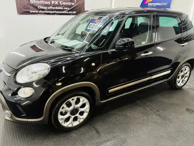 Used Fiat 500L Trekking 85 HP (62 kW) 2014 Black MPV