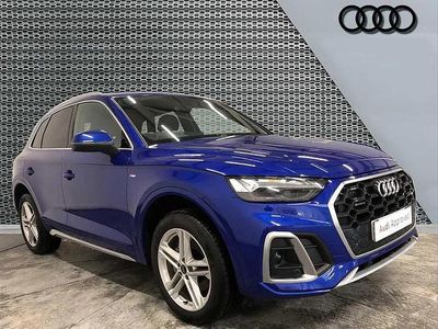 Used Audi Q5 S-Line 200 HP (147 kW) 2022 Blue SUV