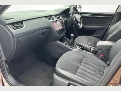 Used Skoda Octavia SE L 147 HP (108 kW) 2018 Brown Hatchback