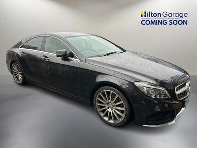 Black Used 2015 Mercedes CLS220 AMG line Coupe | £12,900 (Fair price)