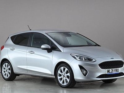 Begagnad Ford Fiesta Trend 125 HK (91 kW) 2021 Silver Halvkombi