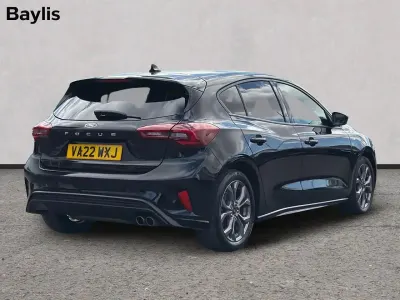 Used Ford Focus ST-Line 123 HP (90 kW) 2022 Black Hatchback