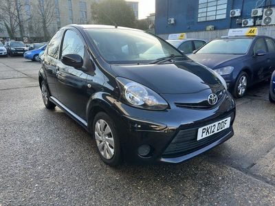 Used Toyota Aygo 2012 Black Hatchback