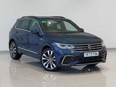 Used VW Tiguan R-line Edition 150 HP (110 kW) 2023 Blue SUV