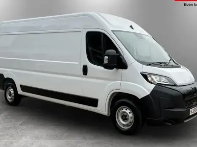New Peugeot Boxer 140 HP (102 kW) 2026 White Van