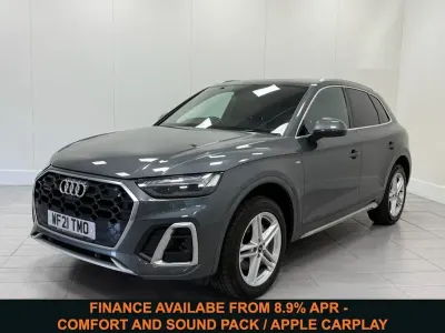 Used Audi Q5 S-Line 204 HP (150 kW) 2021 Grey SUV