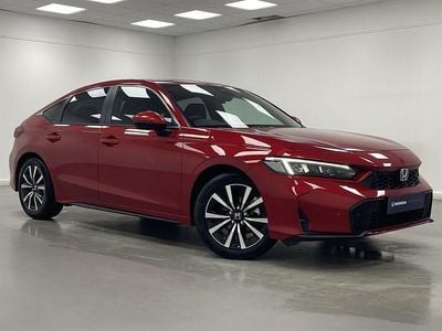 New Honda Civic Elegance 182 HP (133 kW) 2025 Red Hatchback