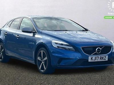 Used Volvo V40 R-Design 190 HP (139 kW) 2017 Blue Hatchback
