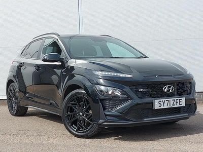 Used Hyundai Kona N Line 120 HP (88 kW) 2022 Black SUV