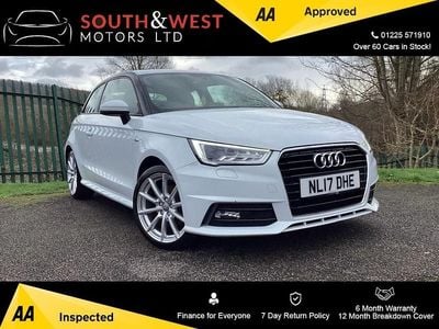 Used Audi A1 S-Line 125 HP (91 kW) 2017 White Hatchback