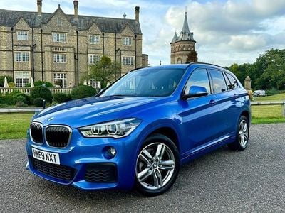 Begagnad BMW X1 M Sport 150 HK (110 kW) 2019 Blå SUV