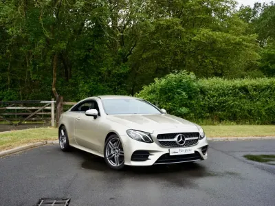 Used Mercedes E220 AMG line 2018 Champagne Coupe