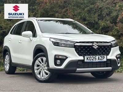 White New 2025 Suzuki SX4 S-Cross SUV | £18,995 (A bit pricey)