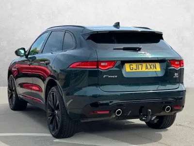 Używany Jaguar F-Pace S 300 KM (220 kW) 2017 Zielony SUV