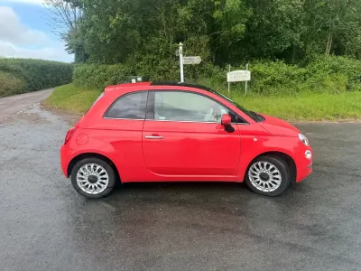Used Fiat 500 Lounge 69 HP (50 kW) 2018 Pink Hatchback