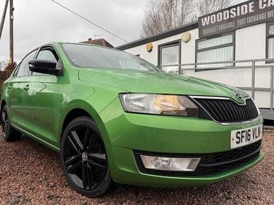 Used Skoda Rapid Sport 110 HP (80 kW) 2016 Green Hatchback