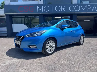 Used Nissan Micra Acenta 100 HP (73 kW) 2020 Blue Hatchback