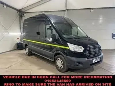 Used Ford Transit 130 HP (95 kW) 2019 Black Van