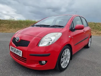 Used Toyota Yaris SR 2008 Red Hatchback