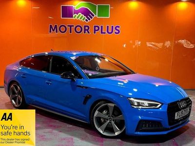 Used Audi A5 Sportback Black Edition 190 HP (139 kW) 2019 Blue Hatchback