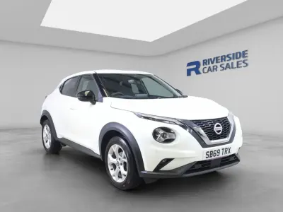 Used Nissan Juke N-Connecta 117 HP (86 kW) 2020 White SUV