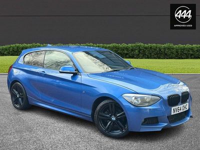 Used BMW 120 M Sport 2014 Blue Hatchback