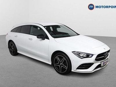 Used Mercedes CLA250e AMG Line Premium 2023 White Sedan