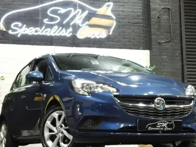 Used Vauxhall Corsa Excite 90 HP (66 kW) 2015 Blue Hatchback