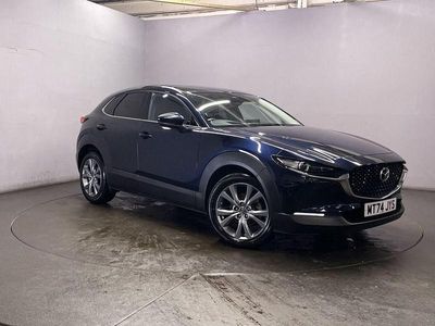 Blue Used 2024 Mazda CX-30 Exclusive-Line SUV | £20,499 (Fair price)