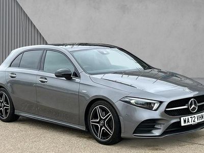 Used Mercedes A180 AMG Line Premium Plus 136 HP (100 kW) 2022 Mountain grey metallic