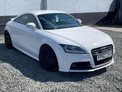 Used Audi TT Black Edition 170 HP (125 kW) 2012 White Coupe