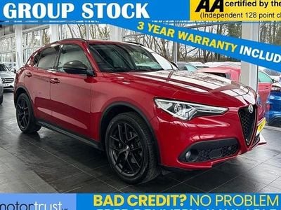 Red Used 2020 Alfa Romeo Stelvio SUV | £16,595