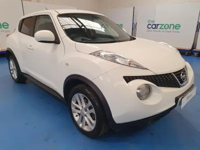 Used Nissan Juke Acenta 110 HP (80 kW) 2012 White SUV