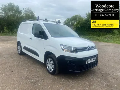 Gebraucht Citroën Berlingo Start 75 PS (55 kW) 2020 Weiß Van / Kleinbus