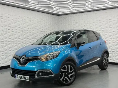 Used Renault Captur Dynamique 90 HP (66 kW) 2016 Blue SUV