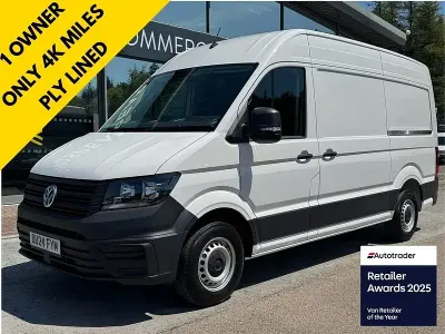 Used VW Crafter Startline 102 HP (75 kW) 2024 White Van