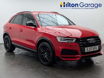 Used Audi Q3 Black Edition 184 HP (135 kW) 2017 Red SUV