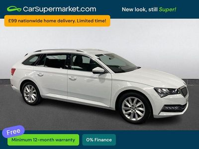 Used Skoda Superb SE Technology 2023 White Estate