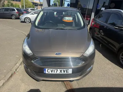 Used Ford C-MAX Titanium 120 HP (88 kW) 2017 Brown MPV