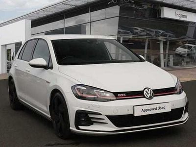 Used VW Golf VII GTI 245 HP (180 kW) 2019 White Hatchback