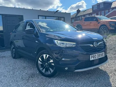 Used Vauxhall Grandland X Sport 130 HP (95 kW) 2019 Blue SUV