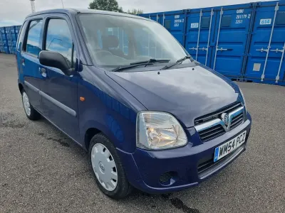 Used Vauxhall Agila Expression 2005 Blue MPV