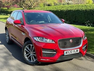 Used Jaguar F-Pace R-Sport 180 HP (132 kW) 2020 Red SUV
