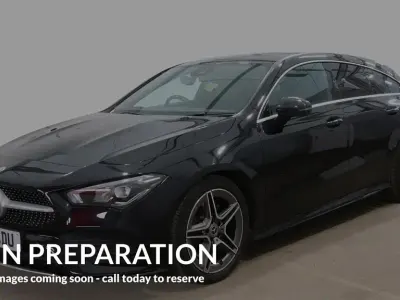 Used Mercedes CLA250 AMG line 2021 Black Sedan