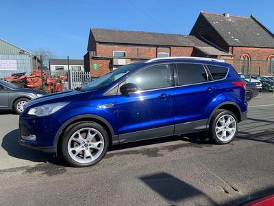 Used Ford Kuga Titanium 140 HP (102 kW) 2014 Blue SUV