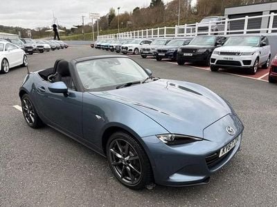 Used Mazda MX5 Inclusive 160 HP (117 kW) 2017 Blue Cabriolet