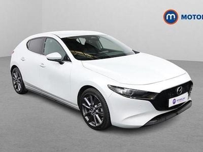Used Mazda 3 Exclusive-Line 140 HP (102 kW) 2025 White Hatchback