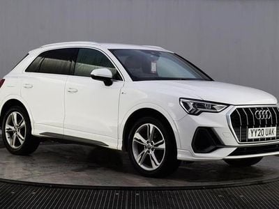 Used Audi Q3 S-Line 150 HP (110 kW) 2020 White SUV