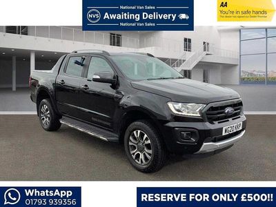 Black Used 2020 Ford Ranger Wildtrack Pickup | £14,990 (Good price)